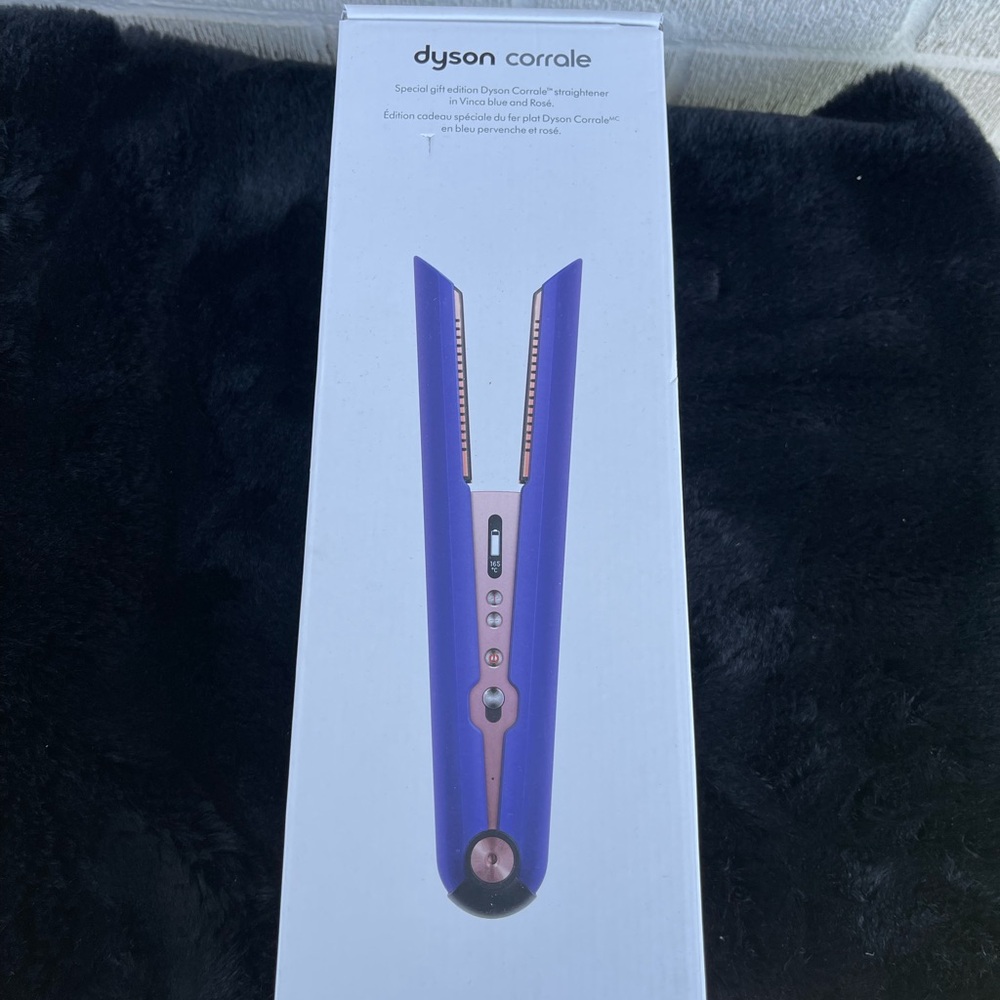 Dyson Corrale Hair Straightener - Purple and Rose Gold